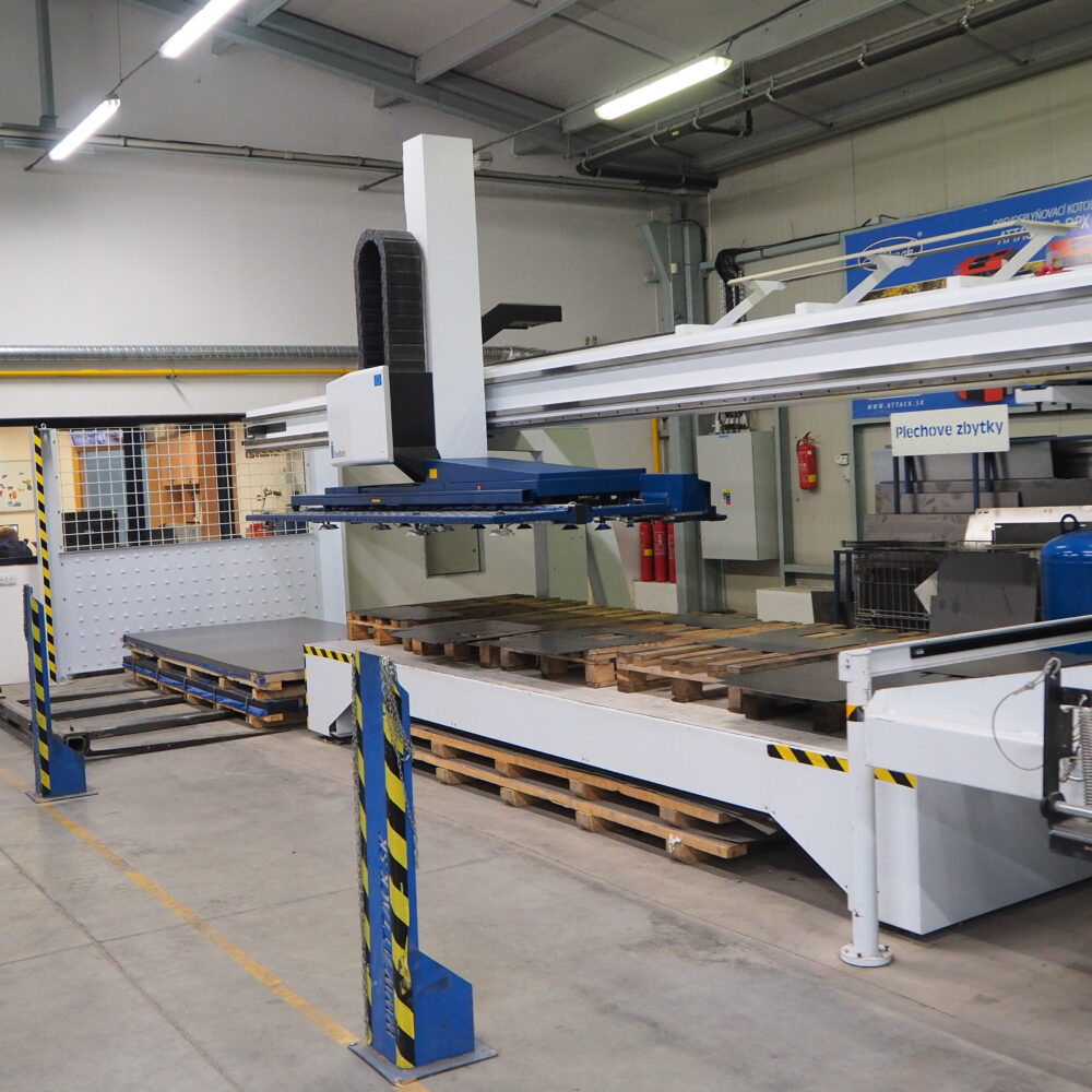 TruPunch 3000 Materialzuführung